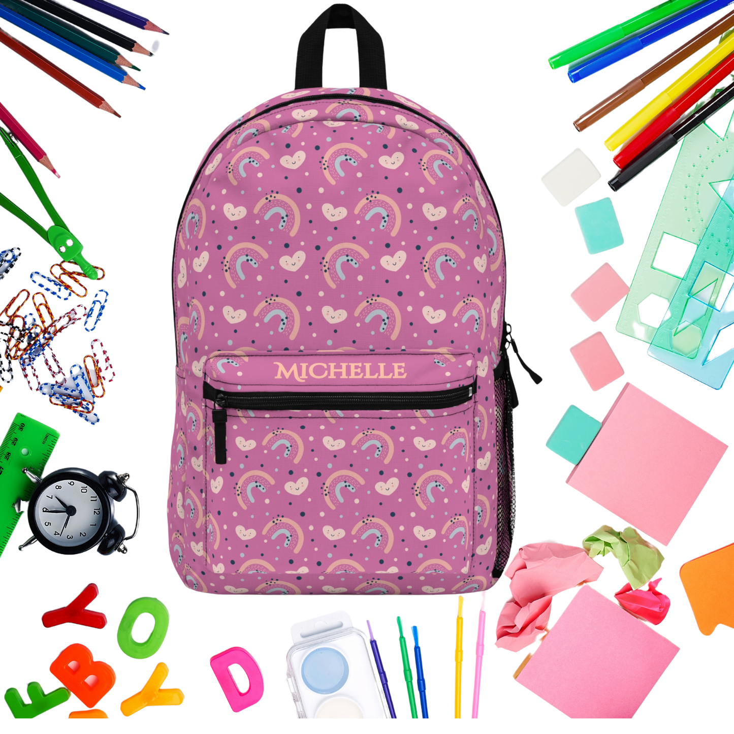 Personalized "Rainbow Bliss" Backpack