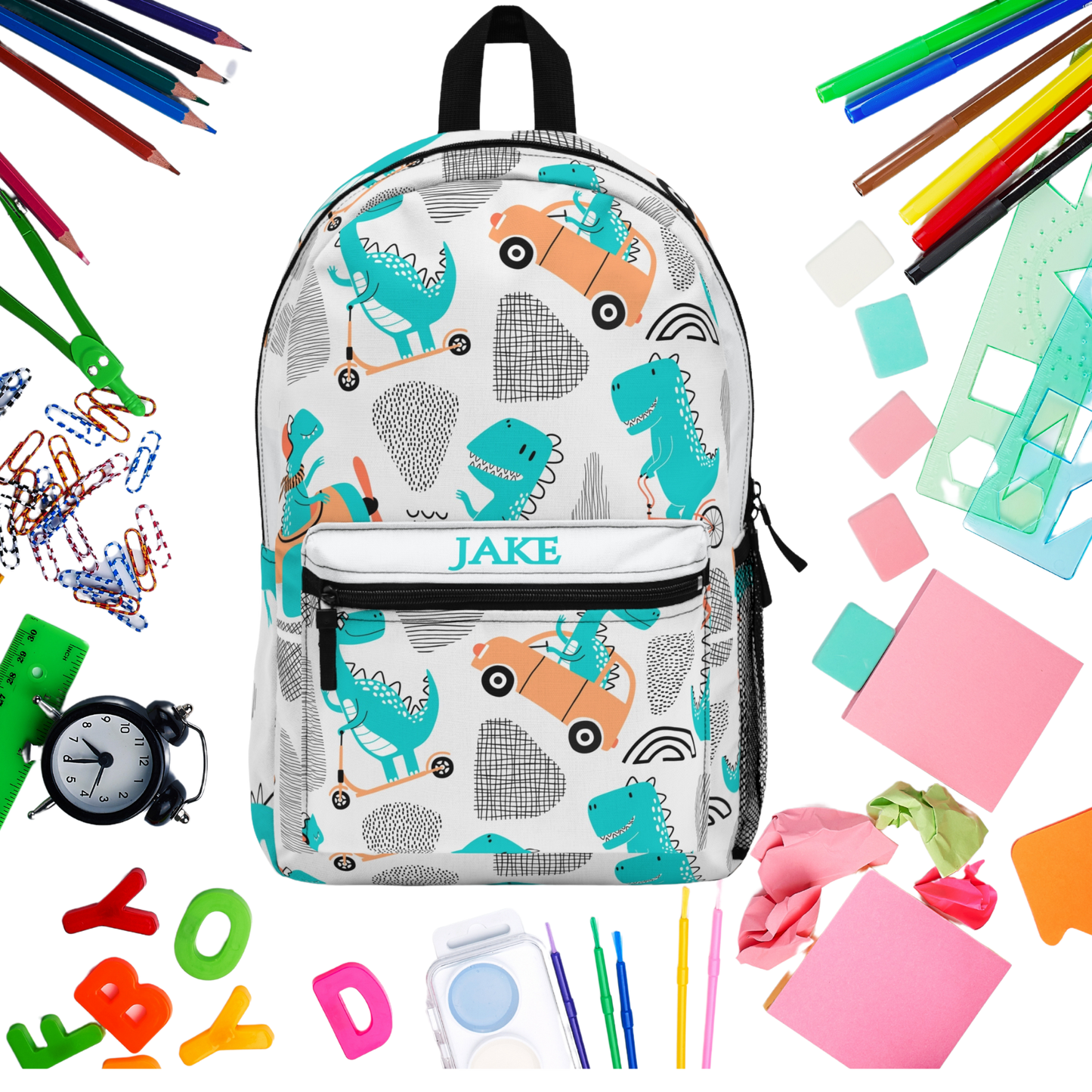 Personalized Dinosaur Backpack