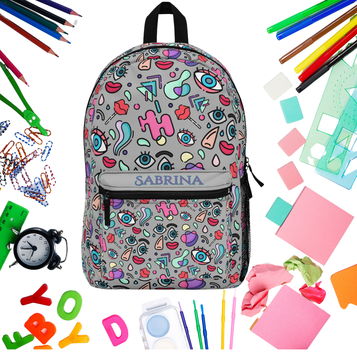 Personalized Pop Art Backpack