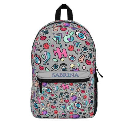 Personalized Pop Art Backpack