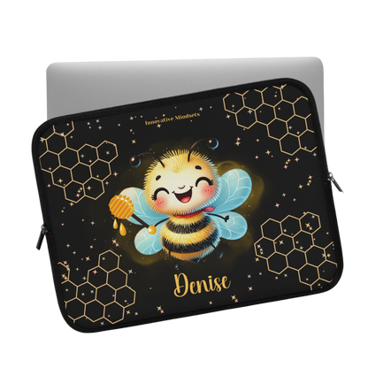 "Honey Bee Bliss"Personalized Laptop & iPad Sleeve