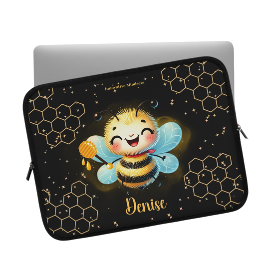 "Honey Bee Bliss"Personalized Laptop & iPad Sleeve
