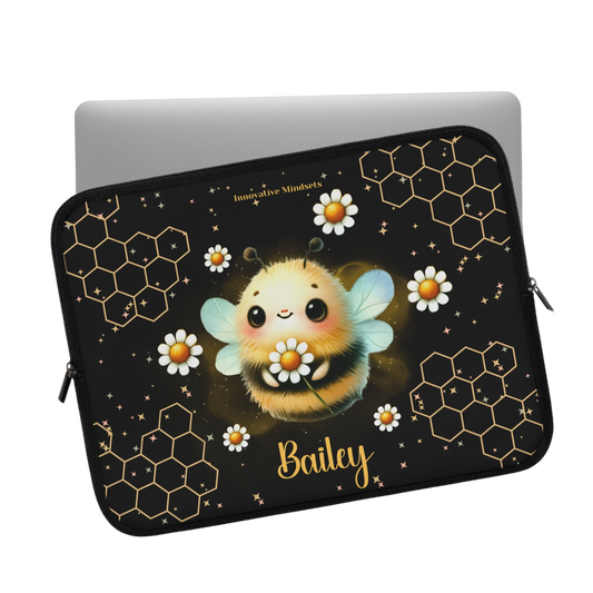 "Daisy Bee" Personalized Laptop & iPad Sleeve