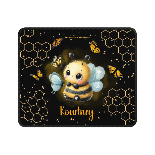 "Butterfly Bee" Personalized Mouse Pad