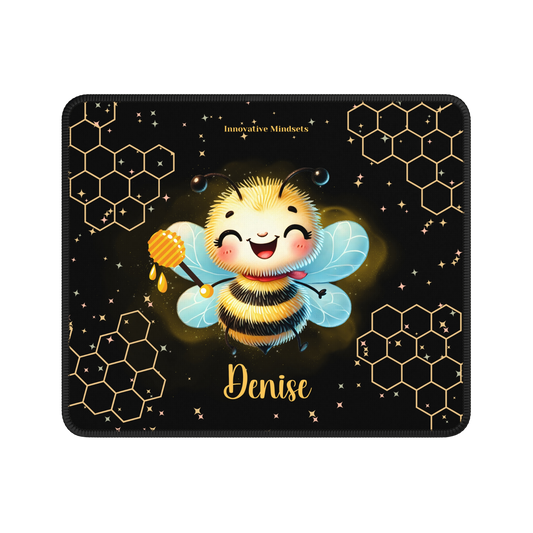 "Honey Bee Bliss" Personalized Mouse Pad