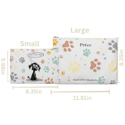 "You've got this." Personalized Pencil Case & Accessory Pouch