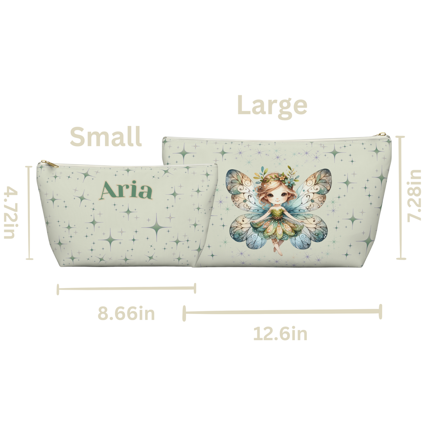 "Kindness Fairy" Personalized Pencil Case & Accessory Pouch