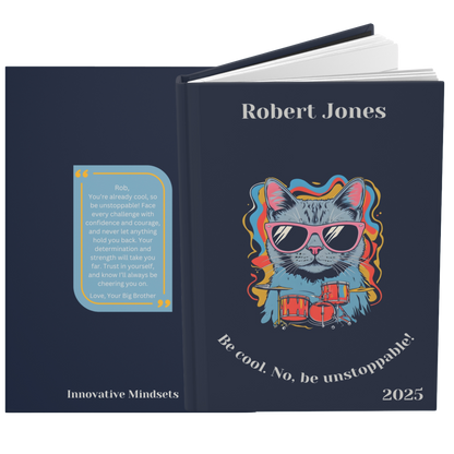 2025 Personalized Journal "Be cool. No, be unstoppable!"