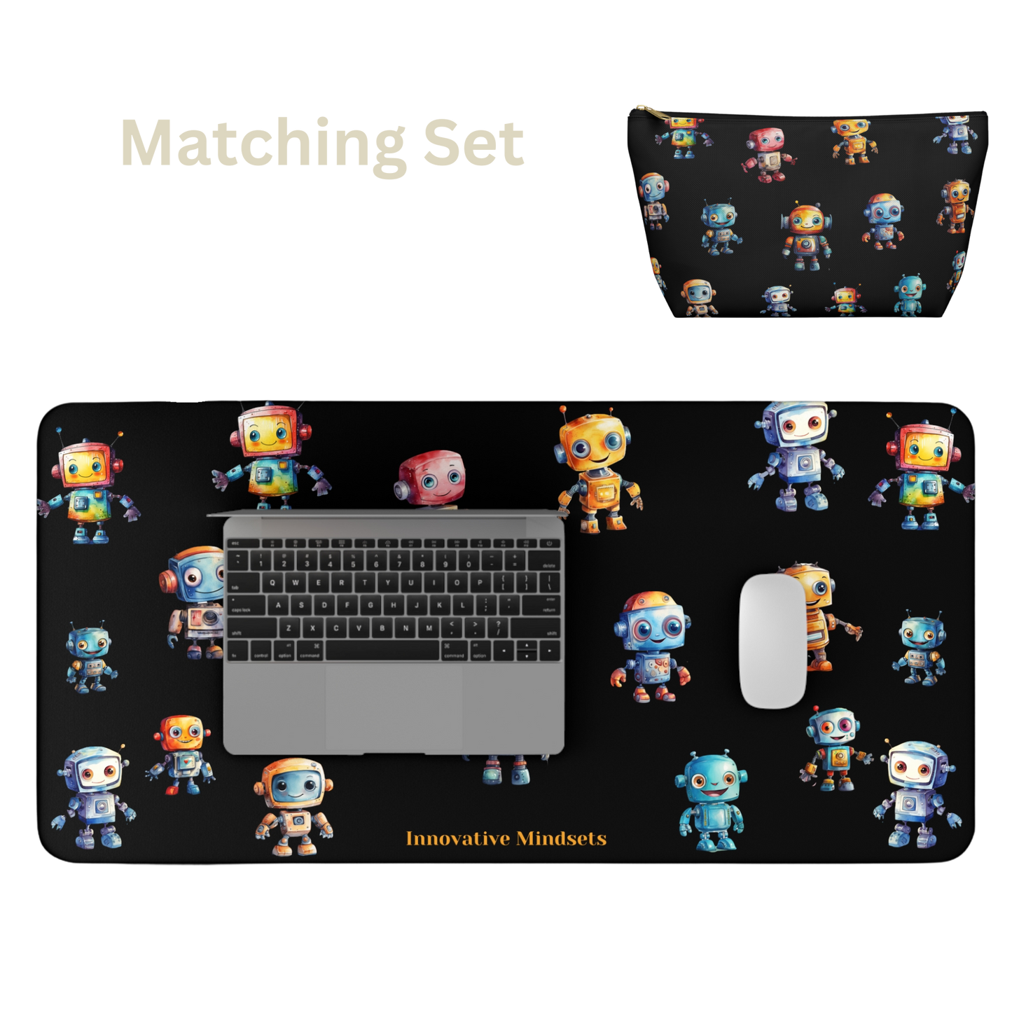 "Robot Revolution" Desk Mat