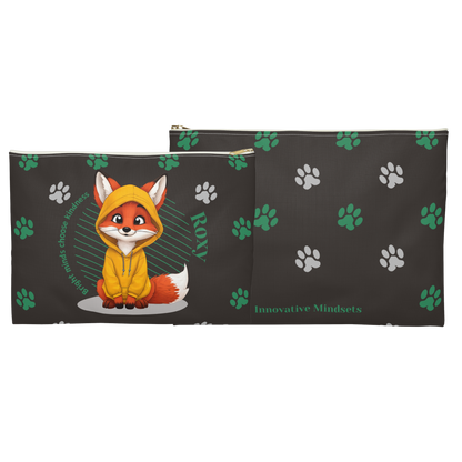 "Bright minds choose kindness." Pencil Case & Accessory Pouch I