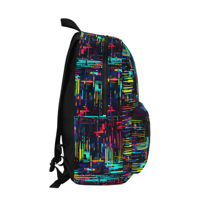 Personalized Cyber Glow Backpack
