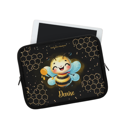 "Honey Bee Bliss"Personalized Laptop & iPad Sleeve